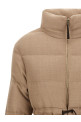 Шерстяная и шелковая пуховая куртка Бежевая HERNO PI002082D334661985