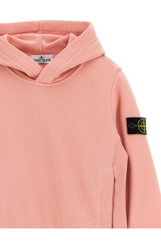 Худі з логотипом Рожевий STONE ISLAND JUNIOR K2S166100004S0A20V0080 Худі з логотипом Рожевий STONE ISLAND JUNIOR K2S166100004S0A20V0080