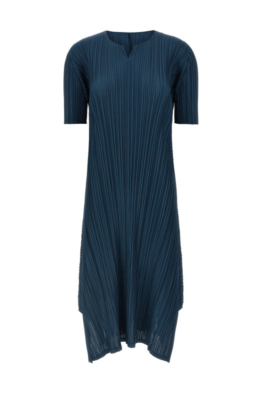 Платье «Mellow Pleats» Синее PP58JH28475 Платье «Mellow Pleats» Синее PP58JH28475