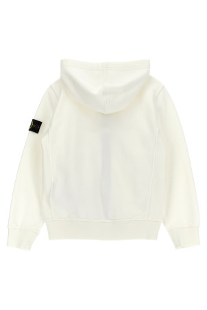 Logo badge hoodie White Logo badge hoodie White