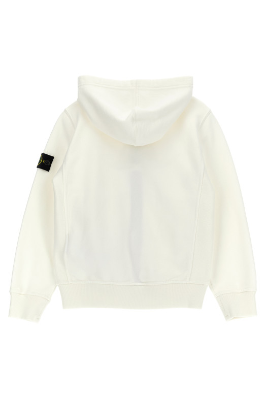 Худі з логотипом Білий STONE ISLAND JUNIOR K2S166100003S0A20V0099 Худі з логотипом Білий STONE ISLAND JUNIOR K2S166100003S0A20V0099