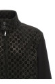 GG замшева куртка-бомбер Чорна GUCCI 831973XNA751000 GG замшева куртка-бомбер Чорна GUCCI 831973XNA751000