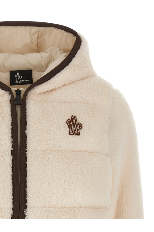 Худі Polartec® Біле MONCLER GRENOBLE K20988G00022899ML034 Худі Polartec® Біле MONCLER GRENOBLE K20988G00022899ML034