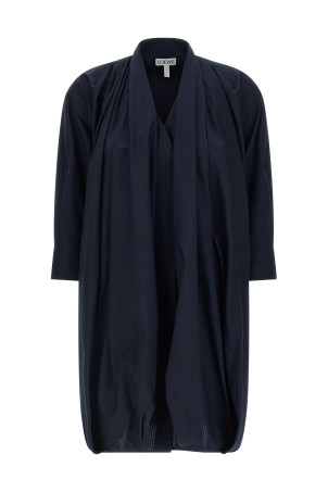 Сукня з драпіруванням Синя LOEWE S540Y09XTU5110 Сукня з драпіруванням Синя LOEWE S540Y09XTU5110