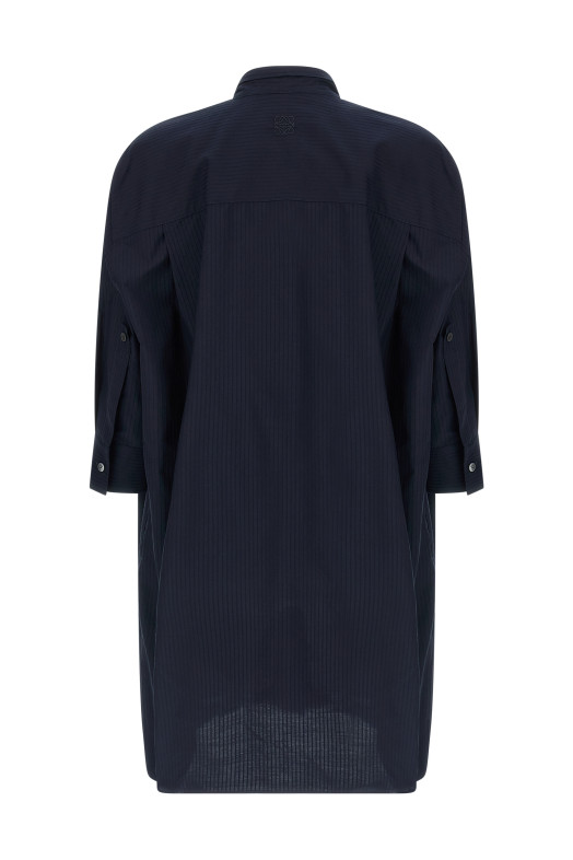 Сукня з драпіруванням Синя LOEWE S540Y09XTU5110 Сукня з драпіруванням Синя LOEWE S540Y09XTU5110