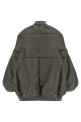 Nylon bomber jacket Green