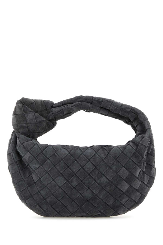 Dark grey suede mini Jodie handbag BOTTEGA VENETA (651876V1QE0)
