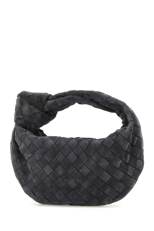 Dark grey suede mini Jodie handbag BOTTEGA VENETA (651876V1QE0)