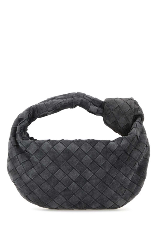 Dark grey suede mini Jodie handbag BOTTEGA VENETA (651876V1QE0)