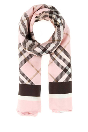 Вишитий шовковий фуляр BURBERRY (8115769) Вишитий шовковий фуляр BURBERRY (8115769)