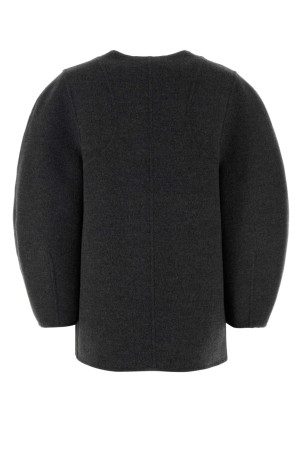 Темно-сірий жакет із вовняної суміші FENDI (FJ7647A5HD) Темно-сірий жакет із вовняної суміші FENDI (FJ7647A5HD)