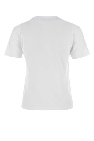 White cotton t-shirt FENDI (FS7254AS8G)