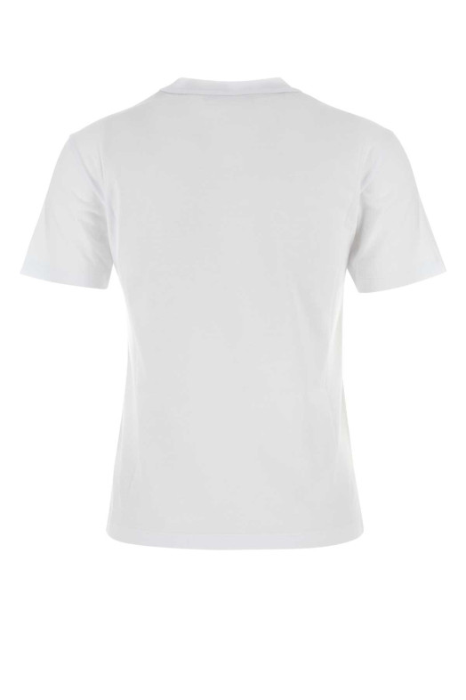 White cotton t-shirt FENDI (FS7254AS8G)
