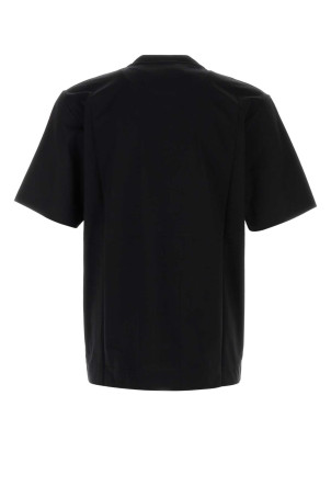 Черная хлопковая футболка Black FENDI (FY0936AOZ3) Черная хлопковая футболка Black FENDI (FY0936AOZ3)