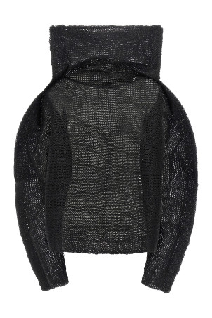 ISSEY MIYAKE 'Паніні' верхня частина Чорний IM58KN27815 ISSEY MIYAKE 'Паніні' верхня частина Чорний IM58KN27815