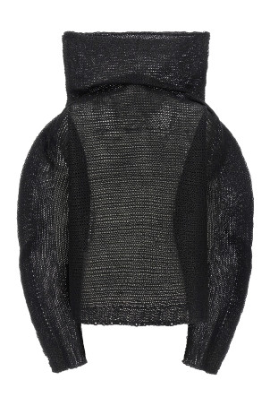 ISSEY MIYAKE 'Паніні' верхня частина Чорний IM58KN27815 ISSEY MIYAKE 'Паніні' верхня частина Чорний IM58KN27815