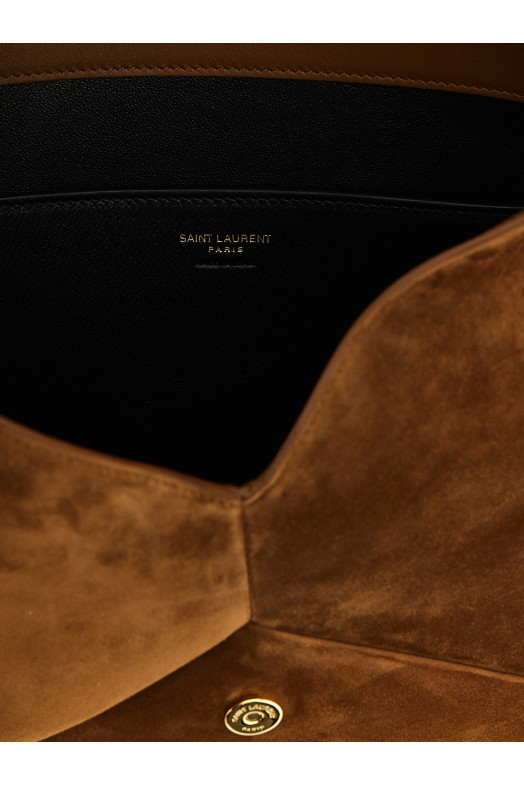 'Cassandre' XXL clutch  Brown