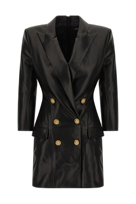 Блейзер-сукня Чорний BALMAIN FF0R9391LD630PA Блейзер-сукня Чорний BALMAIN FF0R9391LD630PA