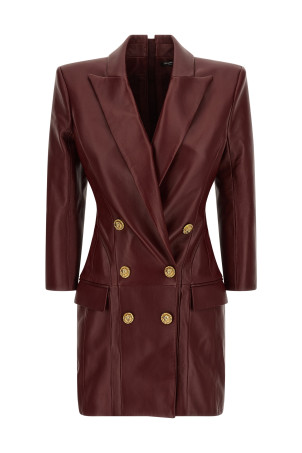 Блейзер-сукня бордо BALMAIN FF0R9391LD633AR Блейзер-сукня бордо BALMAIN FF0R9391LD633AR