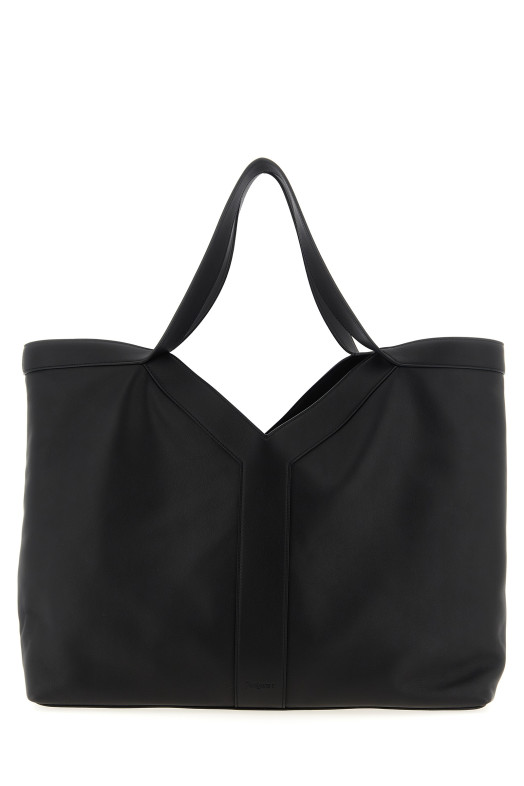 'Y' large shopping bag Black
