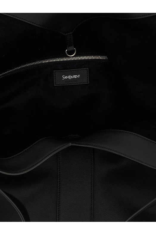 'Y' large shopping bag Black