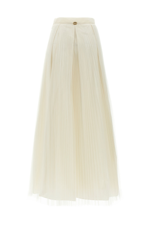 Taffeta skirt White Taffeta skirt White