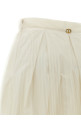Taffeta skirt White Taffeta skirt White