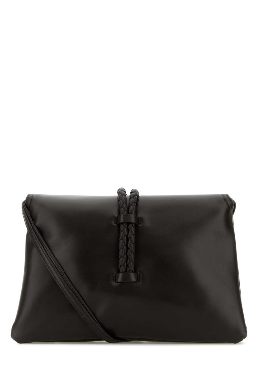 Темно-коричнева шкіряна невелика сумка через плече Liberta BOTTEGA VENETA (806030V4SJ1) Темно-коричнева шкіряна невелика сумка через плече Liberta BOTTEGA VENETA (806030V4SJ1)