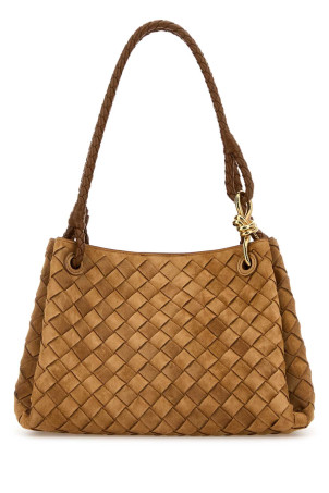 Camel suede Parachute shoulder bag BOTTEGA VENETA (835921V1QE9)
