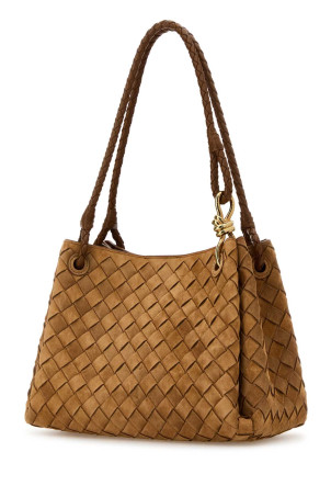 Camel suede Parachute shoulder bag BOTTEGA VENETA (835921V1QE9)