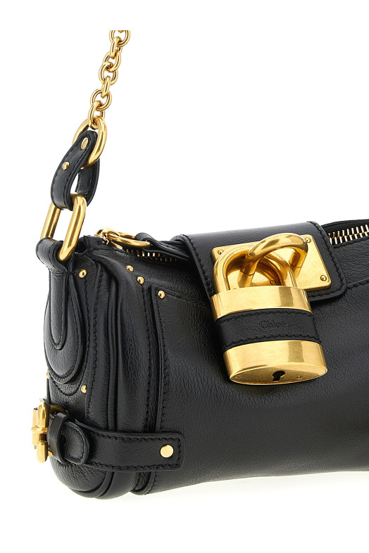 'Paddington' small shoulder bag Black