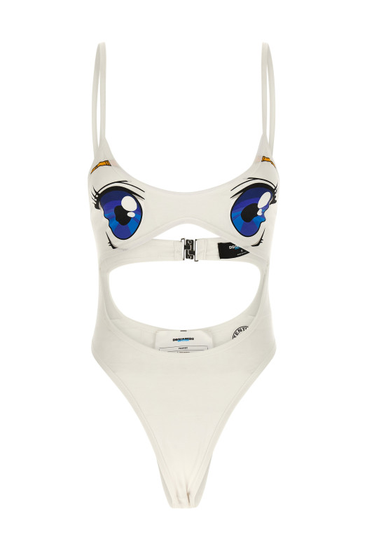 Bettter x Dsquared2 bodysuit White