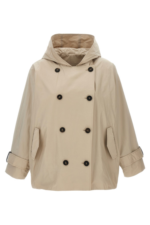 Double-breasted jacket Beige