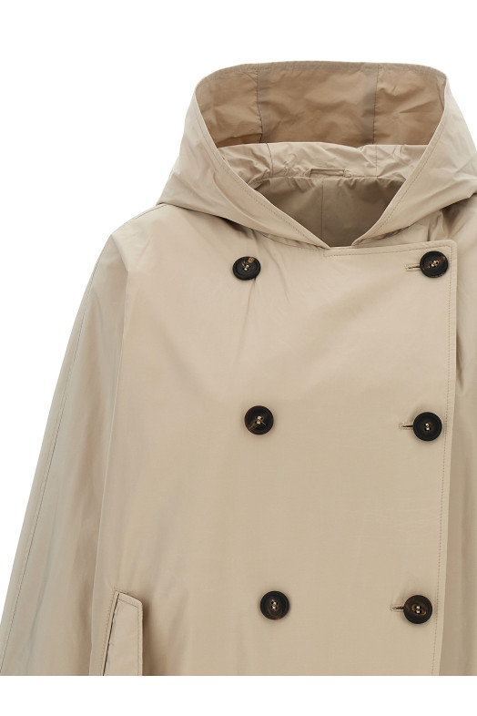 Double-breasted jacket Beige