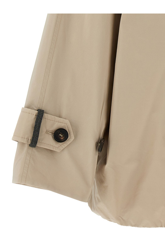 Double-breasted jacket Beige