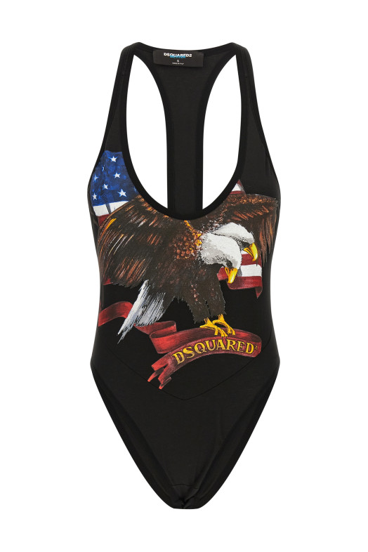 Bettter x Dsquared2 'Racer' bodysuit Black Bettter x Dsquared2 'Racer' bodysuit Black