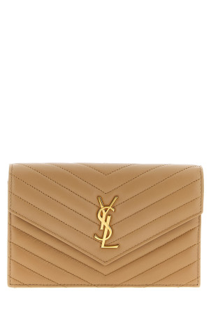 Кошелек на цепочке «Envelope Cassandre» Бежевый 742920AAA442357 Кошелек на цепочке «Envelope Cassandre» Бежевый 742920AAA442357