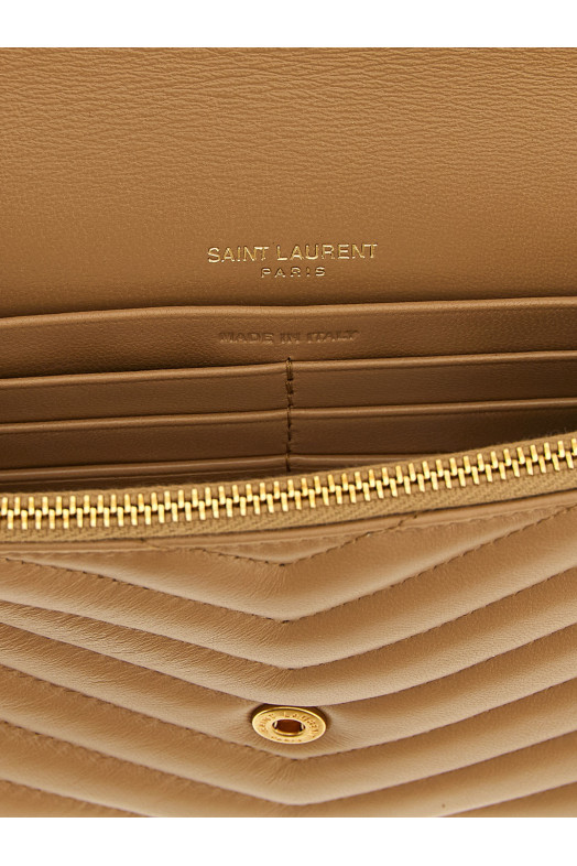 Кошелек на цепочке «Envelope Cassandre» Бежевый 742920AAA442357