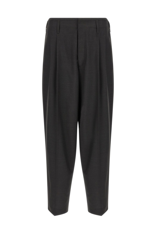 'Pleated' pants Gray