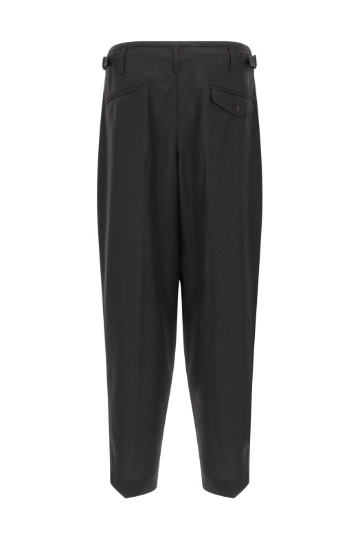 'Pleated' pants Gray