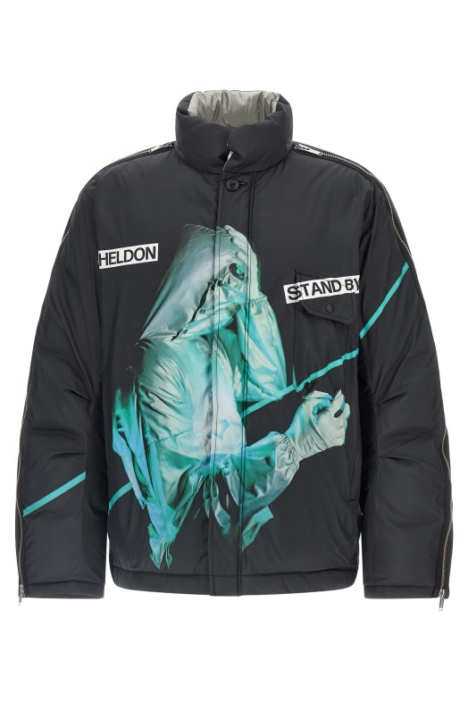 Пухова куртка «UC2E4204» Чорна UC2E4204BLACK