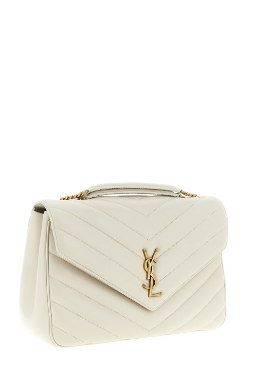 Велика сумка через плече «Loulou» Бежева 803541AAEAX9207