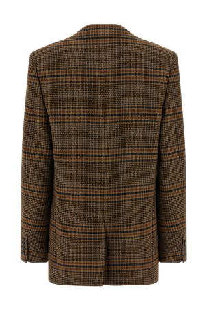 Prince of Wales Wool blazer Brown Prince of Wales Wool blazer Brown