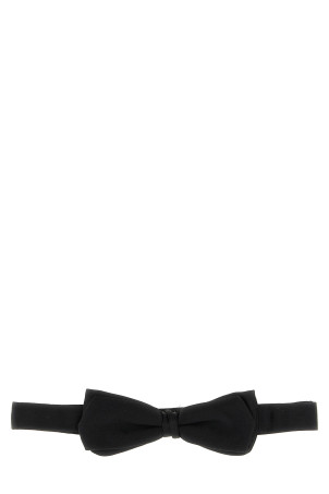 Silk bow tie Black Silk bow tie Black