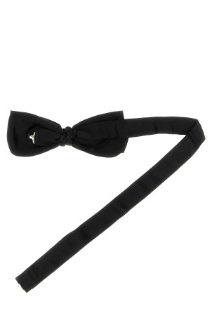 Silk bow tie Black Silk bow tie Black