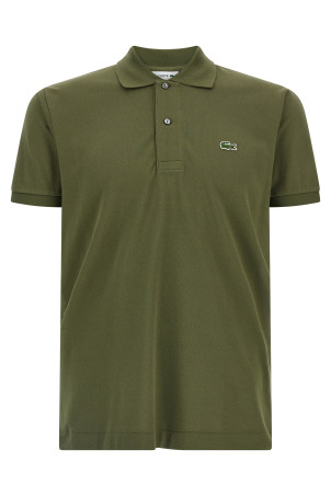 Поло з логотипом Зелений LACOSTE L1212E9F Поло з логотипом Зелений LACOSTE L1212E9F