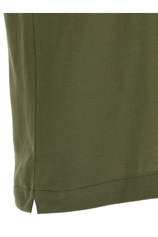 Поло з логотипом Зелений LACOSTE L1212E9F