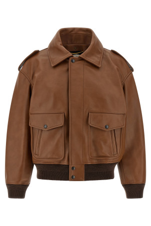 Aviator bomber jacket Brown Aviator bomber jacket Brown