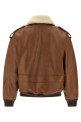 Aviator bomber jacket Brown