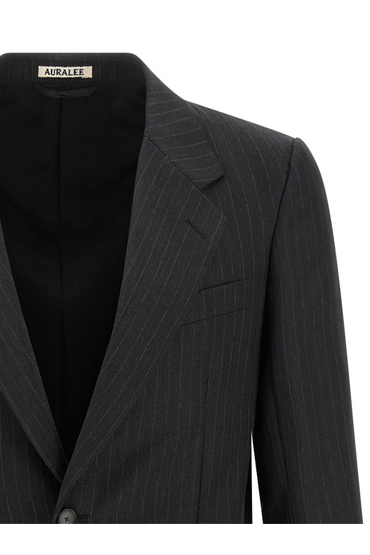 Смугастий блейзер Сірий A25AJ01BSCHARCOALNAVYSTRIPE